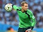 Goalkeeper Manuel Neuer in action for Germany on July 13, 2014.