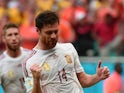 Spain's midfielder Xabi Alonso celebrates scoring a penalty during a Group B football match between Spain and the Netherlands at the Fonte Nova Arena in Salvador during the 2014 FIFA World Cup on June 13, 2014