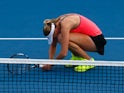  Naomi Broady is defeated by Sloane Stephens during day four of the ASB Classic on January 7, 2016