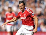 Stewart Downing in action for Middlesbrough on August 28, 2016