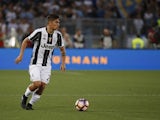 Paulo Dybala in action for Juventus in the Coppa Italia final against Lazio on May 17, 2017
