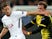 Tottenham Hotspur defender Jan Vertonghen catches Mario Gotze in the face during their Champions League Group H clash with Borussia Dortmund on September 13, 2017