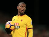 Christian Kabasele in action for Watford