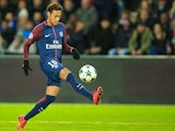 Neymar in action for Paris Saint-Germain on November 22, 2017