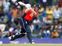 Eoin Morgan in action during the second ODI between Sri Lanka and England on October 13, 2018