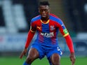 Aaron Wan-Bissaka in action for Crystal Palace on August 28, 2018