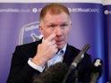 Paul Scholes is unveiled as the new Oldham Athletic manager on February 11, 2019