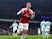 Arsenal midfielder Mesut Ozil celebrates after scoring against Bournemouth in the Premier League on February 27, 2019