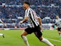 Ayoze Perez celebrates scoring for Newcastle United on March 9, 2019