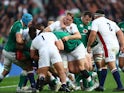 England and Ireland during their Six Nations clash on March 12, 2022.