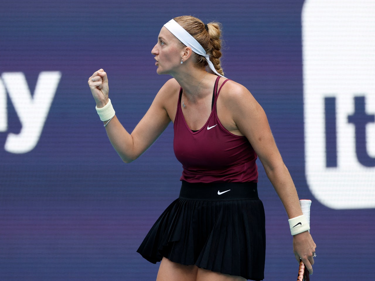 Petra Kvitova Stuns Elena Rybakina To Win Maiden Miami Open Title