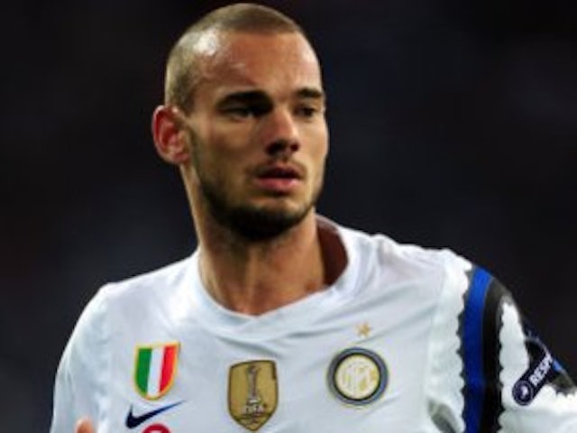 Team News: Sneijder starts for Inter Milan