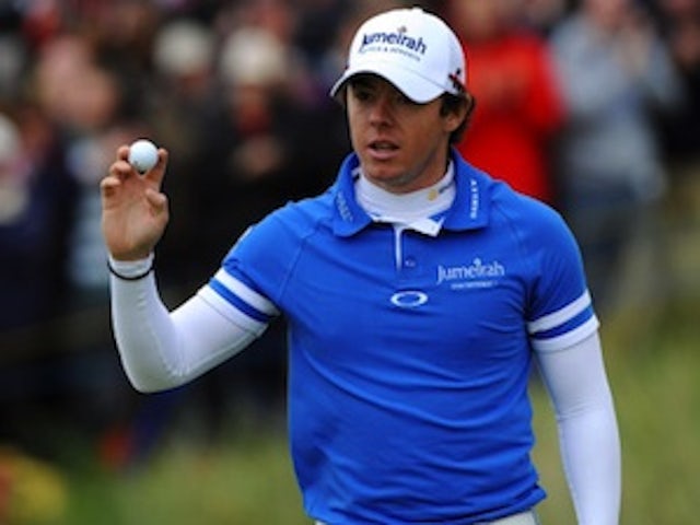 Rory McIlroy fights back in Holland