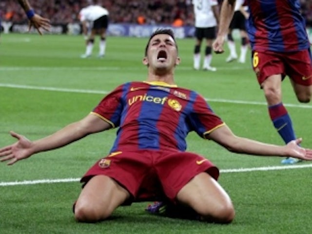 Team News: Villa on Barcelona bench