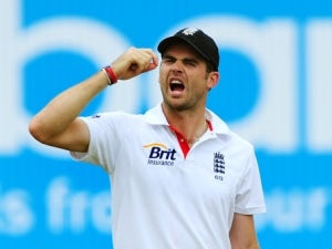 James Anderson claims three wickets