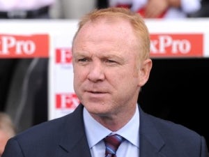 McLeish blames injuries for Villa defeat