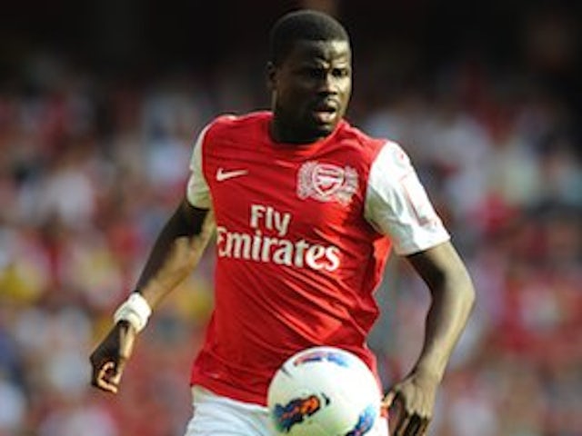 Eboue pelted with missles