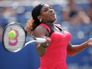 Result: Serena blasts into round four