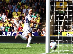 Result: Norwich City 0-1 West Brom
