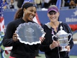 Sam Stosur and Serena Williams