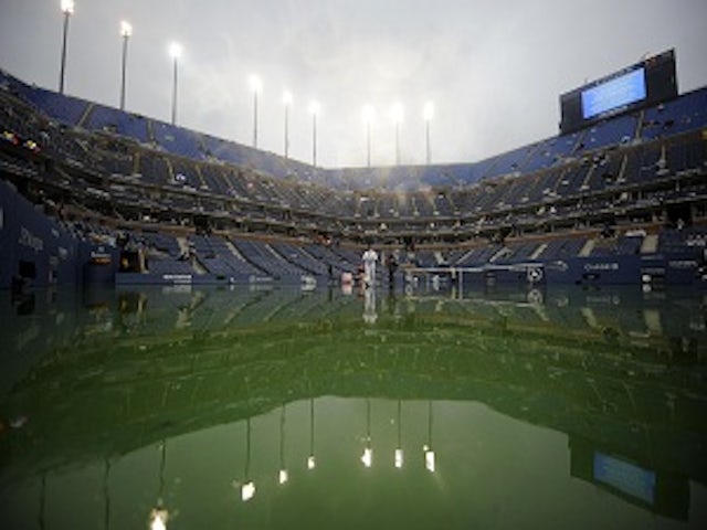Rain delays start of US Open matches