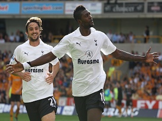 Adebayor reveals Spurs targets