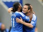 Frank Lampard and Didier Drogba