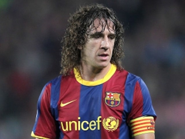 Team News: Puyol out of Barca lineup