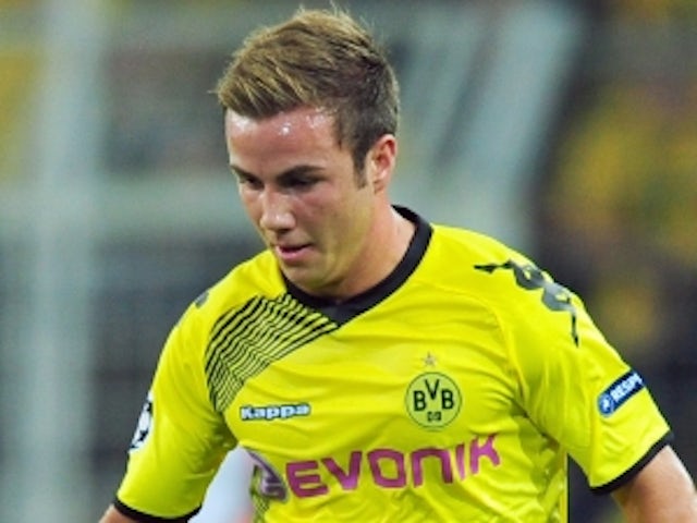 Team News: Gotze starts for Borussia Dortmund