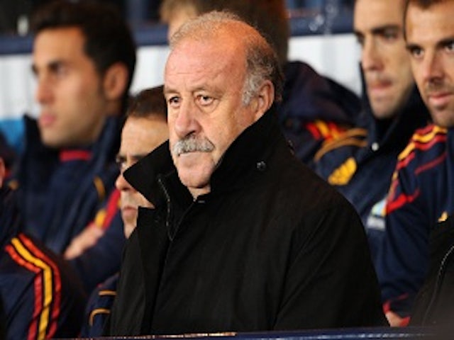 Del Bosque happy with options