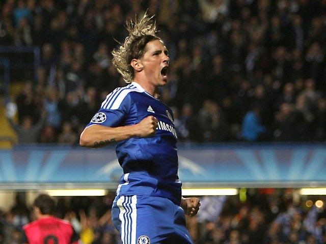 Torres scores for Chelsea