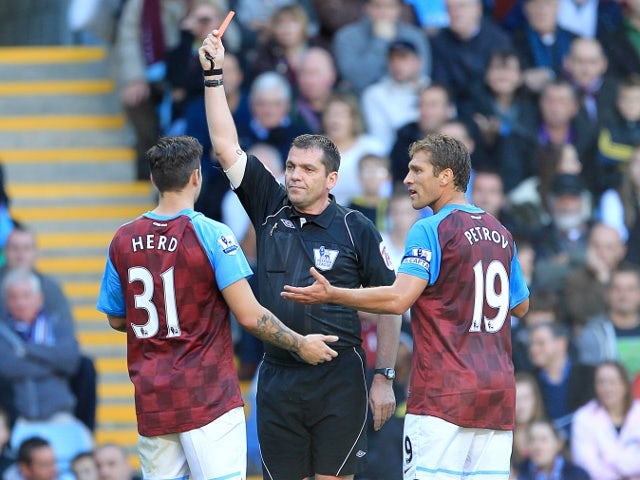Villa to appeal Herd's red card