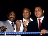 Joe Frazier, George Foreman and Muhammed Ali