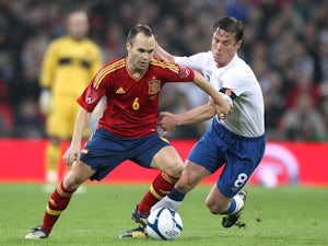 In Pictures: England 1-0 Spain