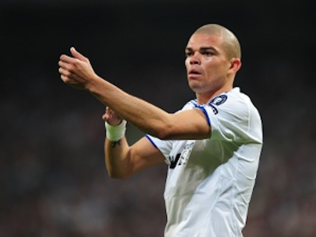 Team News: Pepe starts for Madrid