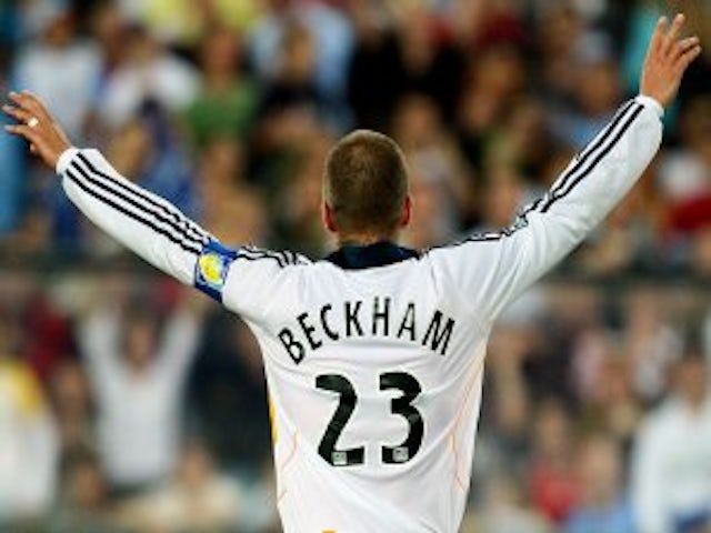 Brand, Ramsay watch Beckham play