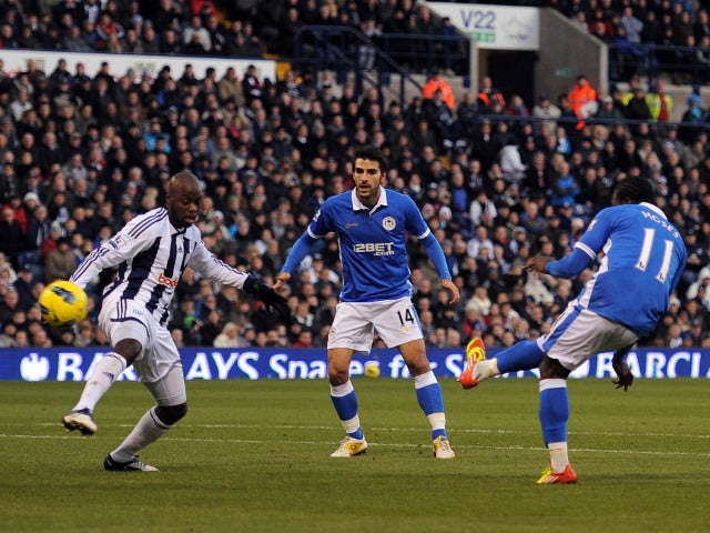 Result: West Brom 1-2 Wigan