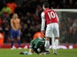 Robin Van Persie and Wojciech Szczesny