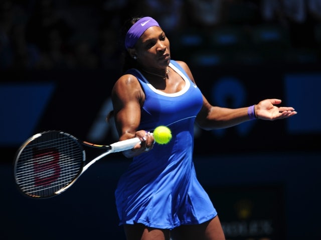 Serena cruises into quarter-finals