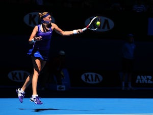 Kvitova reveals quarter-final nerves