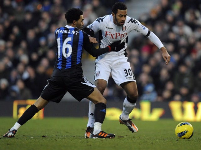 Moussa Dembele and Jermaine Pennant