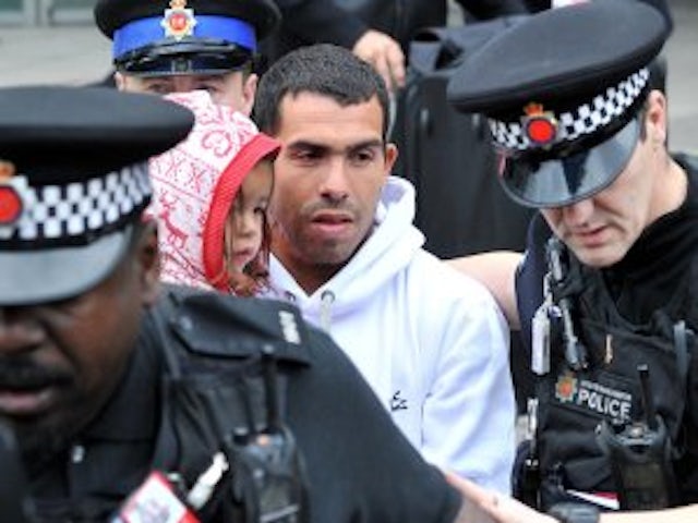 Tevez faces fine for 