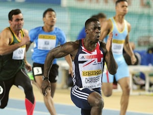 Chambers omitted from individual 100m