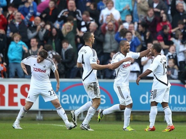 Swansea leave it late at the Liberty