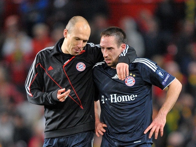 Bayern quiet on Ribery, Robben skirmish