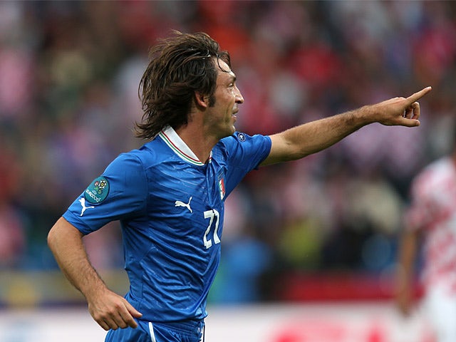 Pirlo ruled out for Italy