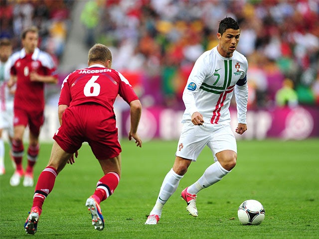 Cristiano Ronaldo, Lars Jacobsen