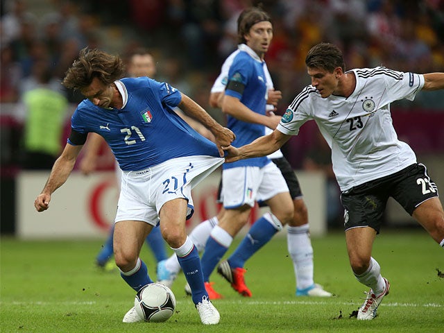 Pirlo cautious over Italian hopes