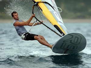 GB's Dempsey wins silver in windsurfing