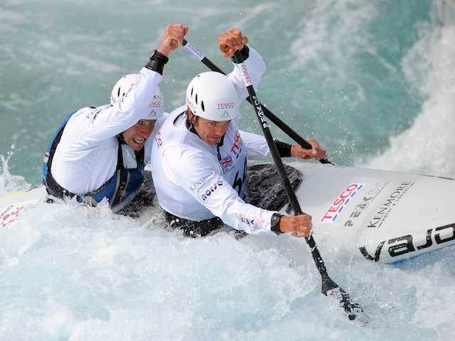 GB win gold and silver in men's canoeing